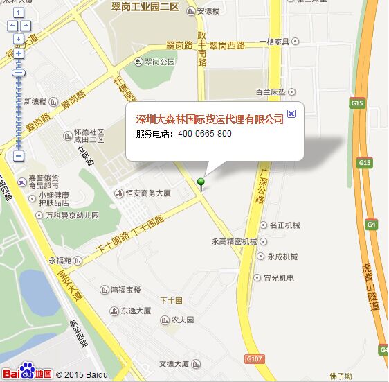 大森林百度地图